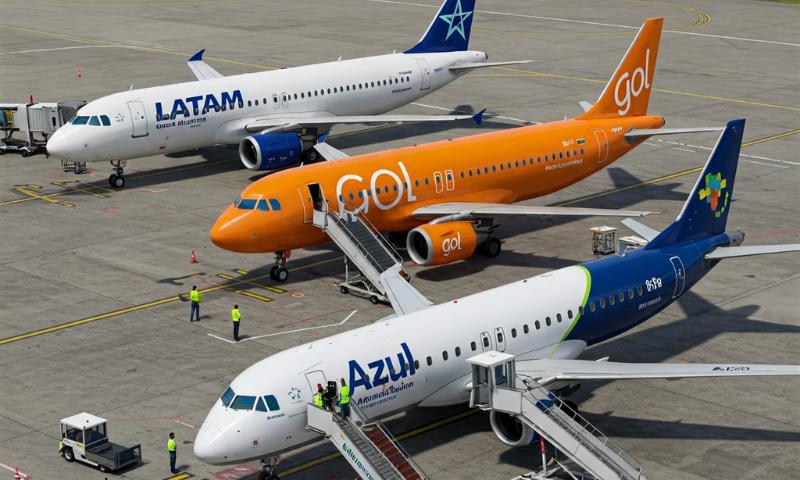 aviões empresas brasileiras
